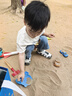 卡特兔兒童涼鞋夏季兒童運(yùn)動鞋寶寶戶外溯溪鞋機(jī)能透氣玩水鞋子X4BF029 曬單實(shí)拍圖