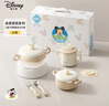 DISNEY迪士尼 嬰兒輔食碗勺套裝6個月-3歲兒童寶寶吃飯米粉輔食餐具禮盒 五件套【禮盒裝】 曬單實拍圖