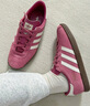 adidas「T頭鞋」STADT經(jīng)典時(shí)尚薄底運動(dòng)板鞋男女阿迪達斯三葉草   淺粉/漢玉白/樹(shù)脂黃(女生買(mǎi)小半碼)   35.5 曬單實(shí)拍圖