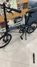大行（DAHON）D9折疊自行車20英寸9速鋁合金車架男女運動碟剎款折疊車ECA093 消光蘭 曬單實拍圖
