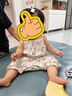 DOMIAMIA嬰兒連體衣吊帶哈衣夏季薄款純棉男女寶寶衣服外出可愛短爬夏裝 萊歌風鈴 80cm 曬單實拍圖