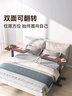 西昊D01床邊桌氣動(dòng)升降桌任意桌可移動(dòng)電腦桌旋轉(zhuǎn)桌宿舍小桌子桃木色 曬單實(shí)拍圖