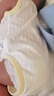 貝瑞加（Babyprints）嬰兒連體衣2件裝新生兒包屁衣初生男女寶寶純棉三角爬服 黃59 曬單實(shí)拍圖