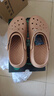 斯凱奇（Skechers）洞洞鞋女士夏季透氣戶外沙灘鞋休閑涼拖鞋111514 桃粉色/PCH 37 曬單實拍圖