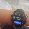 HUAWEI WATCH 5 46mm基礎(chǔ)款深錆色不銹鋼表殼蒼穹黑氟橡膠表帶首創(chuàng)X-TAP智感窗鴻蒙AI腕上小藝eSIM通信 曬單實拍圖