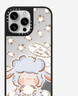 CASETIFY 小羊波德萊爾 睡不著(zhù)小羊 蘋(píng)果手機殼 適用于iPhone16/15 Pro/Max鏡面磁吸手機殼 鏡面黑框Magsafe iPhone 16 Pro Max 曬單實(shí)拍圖