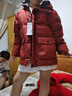波司登25年男女兒童短款5A抗菌4防面料連帽羽絨服 曬單實(shí)拍圖