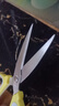 不銹鋼家用剪刀辦公剪裁縫剪多用途裁布剪 家用裁縫剪刀合集 黃色雙色剪刀*加厚隨意款一個(gè) 特價(jià) 曬單實(shí)拍圖
