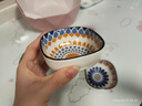 餐將軍蘸料碟小吃碟子釉下彩陶瓷日式家用蘸水碟調(diào)味碟6個(gè)套裝 曬單實(shí)拍圖