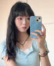 適用iphone15pro/max蘋(píng)果手機殼牛仔小眾鏡頭防摔保護套女高級感 牛仔布紋殼（簡(jiǎn)約款） iPhone 15Pro 曬單實(shí)拍圖
