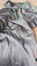 新式新款夏季蛙服套裝吸汗透氣蛙套裝蛙服單上衣單褲子蛙服帽子 (中通快遞）綠色蛙（衣+褲) 均碼 180/92-96 曬單實拍圖