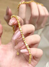 IL&CO尤珂 黃水晶手鏈女S925銀彩寶石手串生日情人節(jié)禮物送女 曬單實拍圖