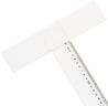 得力（deli）8410有機(jī)丁字尺60cm(只) 曬單實(shí)拍圖