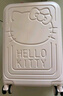 銀座Hello Kitty 凱蒂貓正版聯(lián)名行李箱20英寸小型旅行箱萬向輪拉桿箱 曬單實拍圖