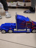 變形金剛（TRANSFORMERS）兒童玩具正版授權(quán)遙控車機器人生日禮物模型擎天柱三電版 曬單實拍圖