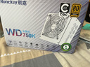 航嘉（Huntkey）WD750K全模組 金牌750W電腦電源皓月白（80PLUS金牌/單路60A/全電壓/LLC+SR+DC-DC/智能溫控） 曬單實(shí)拍圖