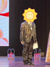 格素凡男童西裝七彩流星亮片西服套裝兒童禮服鋼琴表演服裝男孩小主持人 七彩【西服】送領(lǐng)花 110 曬單實拍圖