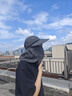 法派防曬帽男遮陽帽釣魚漁夫帽登山帽子夏季戶外防紫外線太陽帽帶面罩 曬單實(shí)拍圖