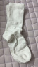 卡拉美拉（Caramella）7A抗菌防臭抗起球青少年運動襪男女童學(xué)生純色高筒襪透氣吸汗棉襪 青少年高筒襪-白色組 5雙 均碼 (2XL) 建議15歲及以上 曬單實拍圖