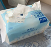 澳貝（auby）嬰兒棉柔巾干濕兩用寶寶專用新生兒柔紙洗臉巾一次性100抽*12包 曬單實(shí)拍圖