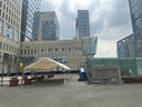 網(wǎng)紅民宿戶外冬季營(yíng)地休閑房式餐飲帳篷集市庭院防風(fēng)雨擺攤遮陽(yáng)棚 長(zhǎng)10米x寬5米 四面圍布（一個(gè)門(mén) 曬單實(shí)拍圖