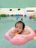 外彩嬰幼兒游泳圈趴圈0-6歲寶寶泳圈帶棚兒童按壓充氣安全防側翻趴圈 春日兔語(yǔ)【L碼】6-24個(gè)月 曬單實(shí)拍圖