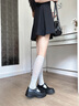 愛步（ECCO）樂福鞋女 2025新款英倫風系帶款牛皮厚底增高單鞋女 蹤跡220763 黑色22076301001 37 曬單實拍圖