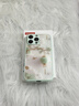 GGUU燈籠適用蘋果16手機(jī)殼iPhone16promax套2024新款15玻璃14鏡頭16pro全包14pro防摔高級12女13端plus 抹茶綠-鎏金花枝燈籠 iPhone16 曬單實拍圖