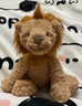 Jellycat波浪毛獅子毛絨玩具公仔陪睡安撫玩偶送禮娃娃生日禮物 小獅子[三標(biāo)送防塵袋]【31cm】 23cm 曬單實拍圖