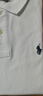 LAUREN RALPH LAUREN拉夫勞倫短袖polo衫男保羅小馬標(biāo)刺繡t恤男純棉商務(wù)休閑衣服男裝 白色 2XL 建議180-195斤 曬單實拍圖