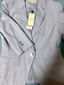 PRICH舒適四面彈涼感抑菌薄外套2024新款西服女 50藍(lán)色西裝706N L 165 曬單實(shí)拍圖