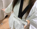 博克瑟·競純棉跆拳道服裝道鞋兒童成人大學生男女初學長袖跆拳道訓練服定制 純棉道服+戰(zhàn)狼道鞋【27-45碼】 XXL【身高173-182cm/鞋碼備注】 曬單實拍圖