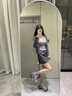 CHERY KALLY【銀河樂響】輕奢厚底老爹鞋女2025新款復古運動休閑增高鞋 CHERY&KALLY 紫色 -增高7.5cm 37 曬單實拍圖