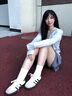 CAMILA KSENIA阿甘鞋2025新款女鞋柔軟小眾氣質百搭夏季平底板鞋運動鞋德訓鞋子 米白色 37 曬單實拍圖