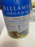貝拉米（Bellamy's）有機新生兒 嬰兒配方奶粉1段(0-6月)900g/罐 澳洲原裝進(jìn)口 曬單實(shí)拍圖
