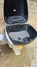 適用豪爵VN100/VM100/VF100 HJ100T-5A/5C/6A/8/8C原裝后備箱尾箱 珍珠白尾箱 曬單實(shí)拍圖