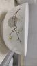 懷益 瓷業(yè) HUAIYI歐式新款盤子餐具碗碟家用套裝陶瓷飯碗吃飯碗筷碟子碗盤面碗組合 【福貴玉蘭】15頭套裝 曬單實拍圖
