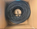 烽火（FiberHome）超五類非屏蔽室內(nèi)外阻水網(wǎng)線 CAT5e足標0.5mm銅芯高品質(zhì)PE防水室外網(wǎng)線工程布線網(wǎng)絡監(jiān)控線305M 曬單實拍圖