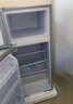 長城（GREAT WALL FRIDGE）家用迷你小冰箱小型冷凍冷藏保鮮宿舍出租房辦公室節(jié)能省電雙開門電冰箱 銀色108L【一級能效 全國聯(lián)?！?曬單實拍圖