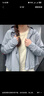 何健弓防曬衣女夏季防紫外線防曬服冰絲涼感透氣寬松戶外騎車連帽防曬衫 黑膠帽檐款（遠(yuǎn)山灰） 均碼 【80-160斤】 曬單實拍圖