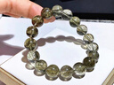 碧芳瓊收藏級天然綠碧璽發(fā)晶手串順發(fā)綠骨干水晶手鏈女送對象生日禮物 10mm綠碧璽發(fā)晶收藏級 曬單實(shí)拍圖