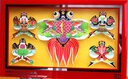 恒鳶濰坊風(fēng)箏新款鏡框禮盒風(fēng)箏擺件工藝品觀賞紀(jì)念節(jié)日禮品饋贈禮品 小號花開富貴+荷花金魚WHZ 曬單實拍圖