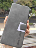 疆科適用vivo Y300GT手機(jī)殼全包翻蓋皮套新款膚感羊巴皮防摔殼商務(wù)高檔輕奢便攜式支架可插卡磨砂外殼 vivo Y300GT【石墨灰】 全包翻蓋皮套【配掛繩】 曬單實(shí)拍圖