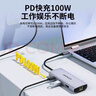 聯(lián)想（Lenovo）Type-C擴(kuò)展塢USB-C讀卡器拓展塢HDMI千兆網(wǎng)口轉(zhuǎn)接頭HUB分線器適用蘋果15MacBook小新筆記本ipad 曬單實(shí)拍圖