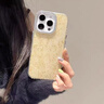 雅思戀 閃鉆金箔適用蘋果16pro手機(jī)殼新款iphone15promax高顏值女款14全包防摔13獨特好看水鉆鏡頭圈 閃鉆金箔-水鉆鏡頭圈 iPhone 16 Plus 曬單實拍圖