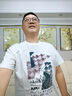 FILA 斐樂官方藝術(shù)家聯(lián)名針織男裝短袖2025秋新款時尚休閑涼感刺繡T恤 云菇白-WT L 175/96A/L 曬單實(shí)拍圖