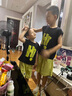 G.DUCKKIDS小黃鴨男童夏裝套裝2024新款兒童衣服韓版時(shí)尚一歲寶寶運(yùn)動(dòng)兩件套 黑色 90 尺碼1~2歲【 80-90cm】 曬單實(shí)拍圖