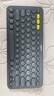 羅技（Logitech）時(shí)尚系列 K380 鍵盤 藍(lán)牙辦公鍵盤 無線鍵盤 女友 便攜超薄鍵盤 筆記本鍵盤 黑灰色 曬單實(shí)拍圖