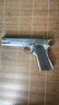 aqk1911成人玩具槍鋁合金bb全金屬手槍黃河牌發(fā)射器打氣球的搶彈 8.0AQK1911(鎢鋼色)送6件套 曬單實(shí)拍圖