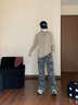 Foss Phil長(zhǎng)袖T恤男士夏季涼感防曬戶外運(yùn)動(dòng)速干半高領(lǐng)上衣男90268沙丘色M 曬單實(shí)拍圖